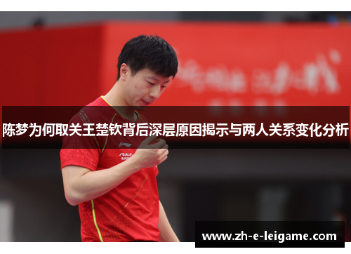 陈梦为何取关王楚钦背后深层原因揭示与两人关系变化分析